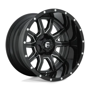 Fuel – D627 VANDAL – Black – 20″x12″ -43mm – Summer Wheels – D62720207047